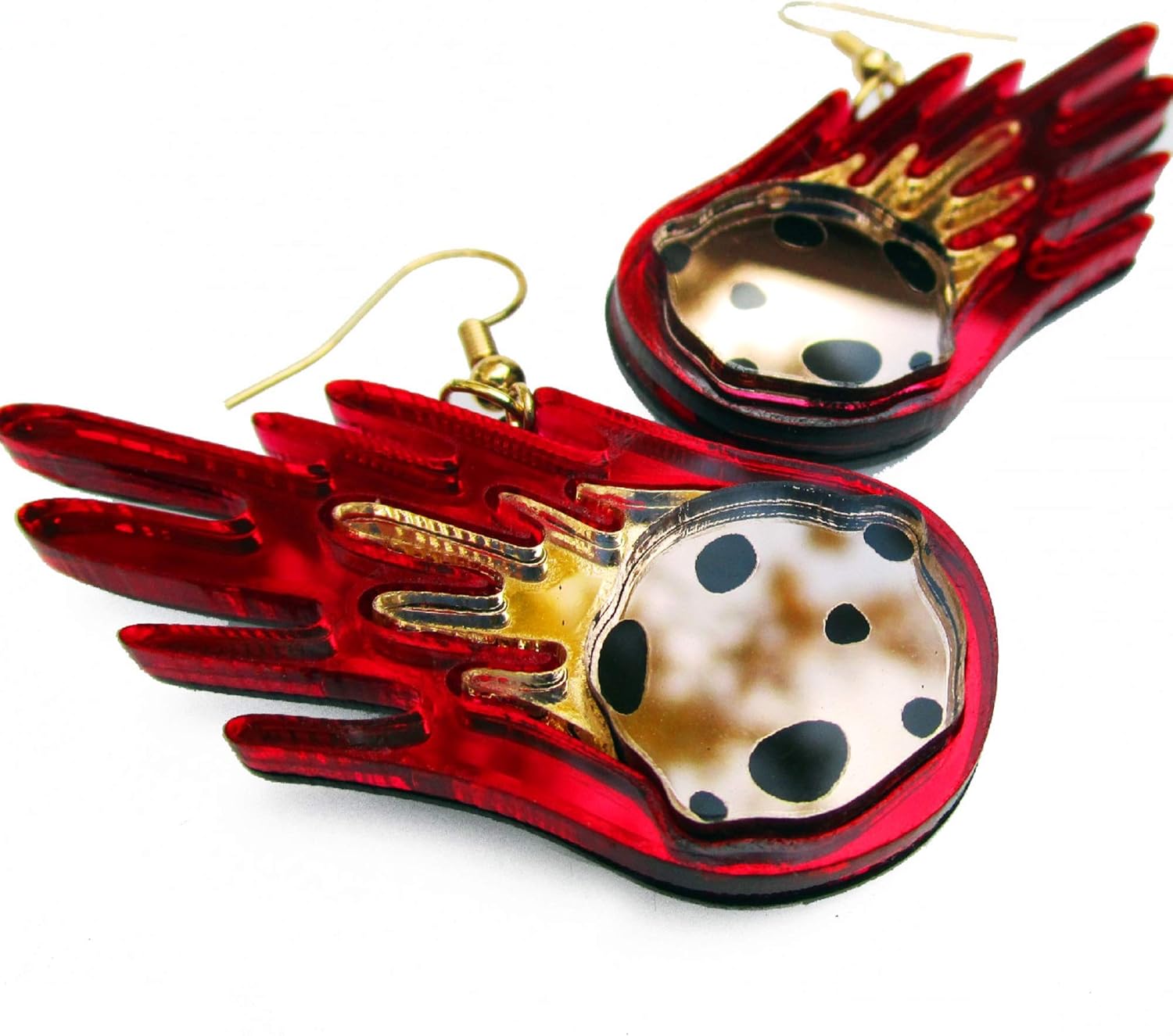 Shooting Star Asteroid Comet Meteorite Dangle Earrings