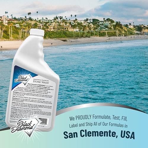 Miniatura 2 de Black Diamond Stoneworks Limpiador de suelos de piedra caliza y travertino piedra natural mármol pizarra hormigón pulido superficies afiladas o