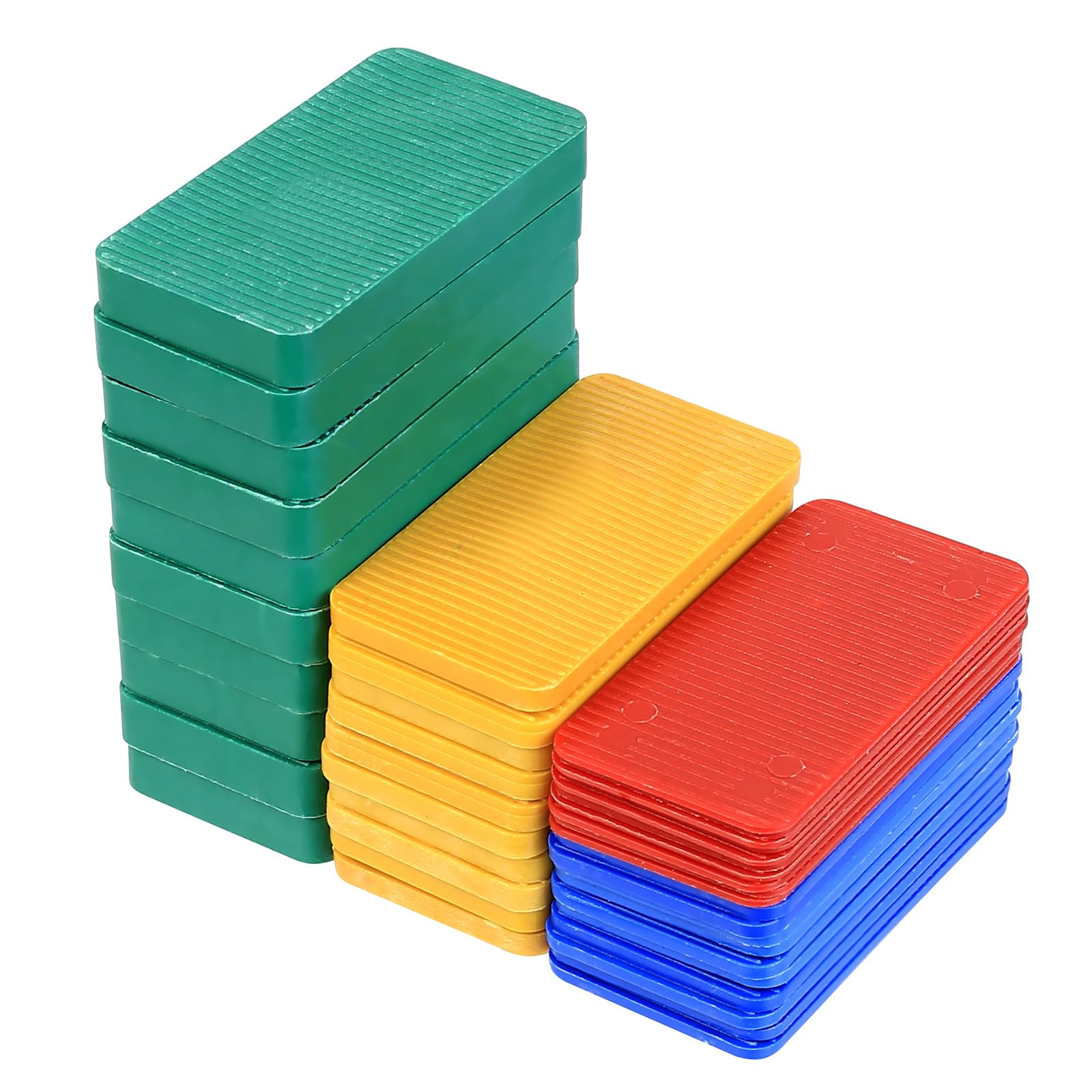 40 Pcs Plastic Packers, Window Packers, Flat Packers, Assorted Window Glazing Packers Spacers Shims to Align Glass Windows
