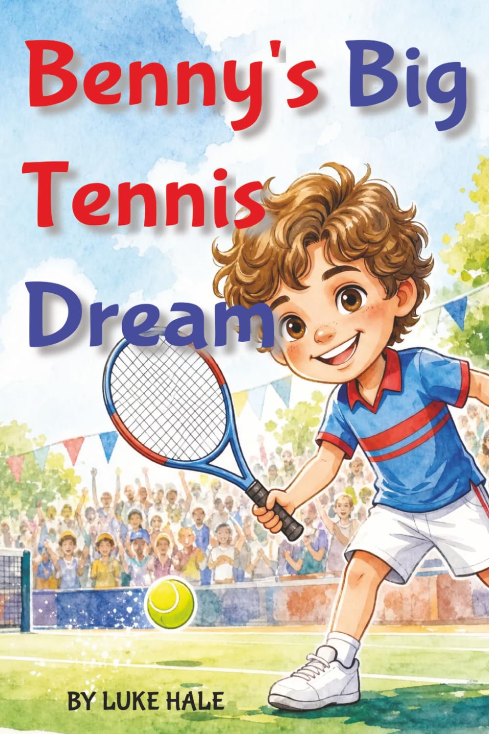 Benny's Big Tennis Dream: A Heartwarming Story of Confidence, Practice, and Never Giving Up