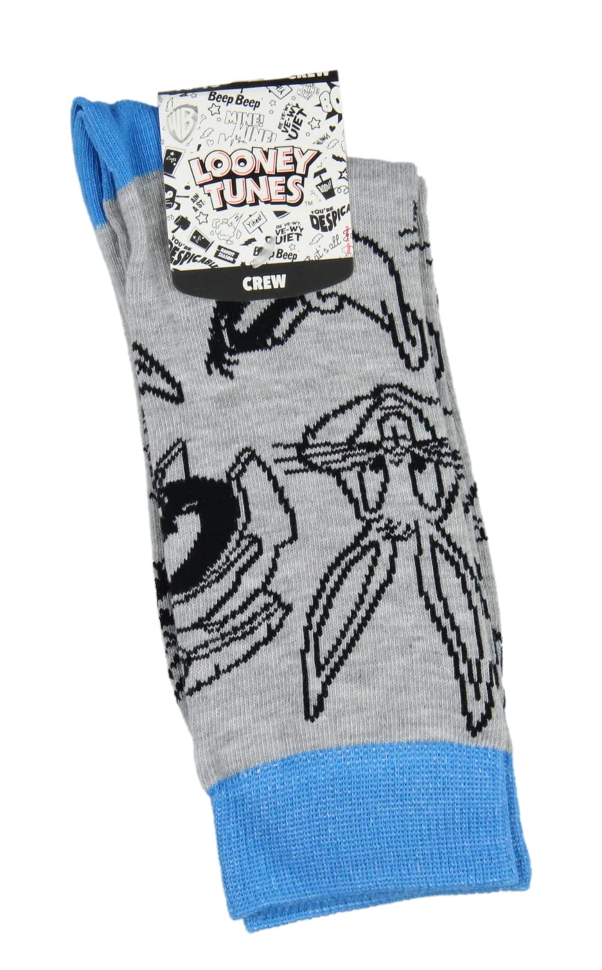 Looney Tunes Stricksocken mit Cartoon-Figuren