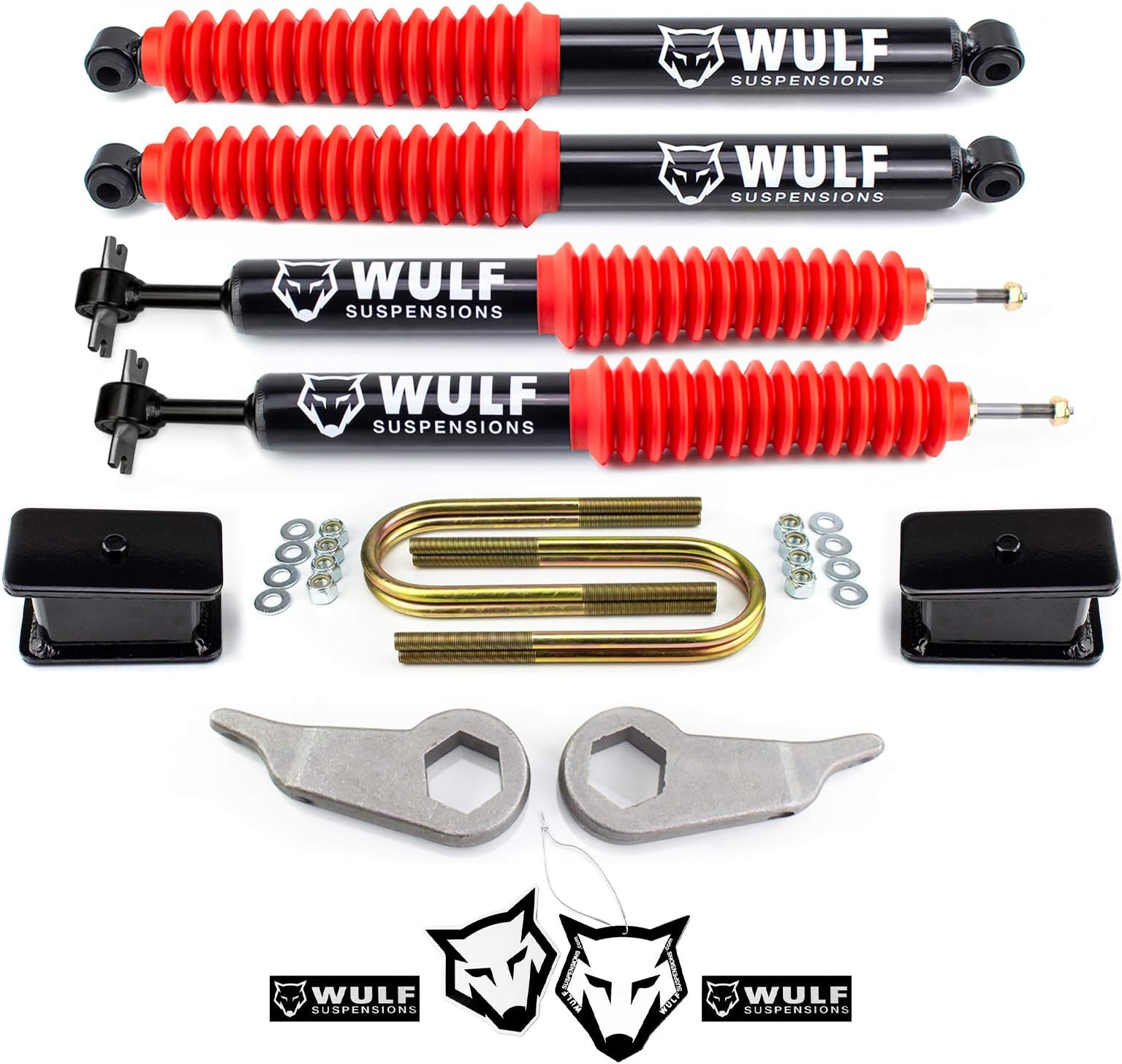 Wulf 3/3" Lift Kit with Bilstein Shocks compatible with