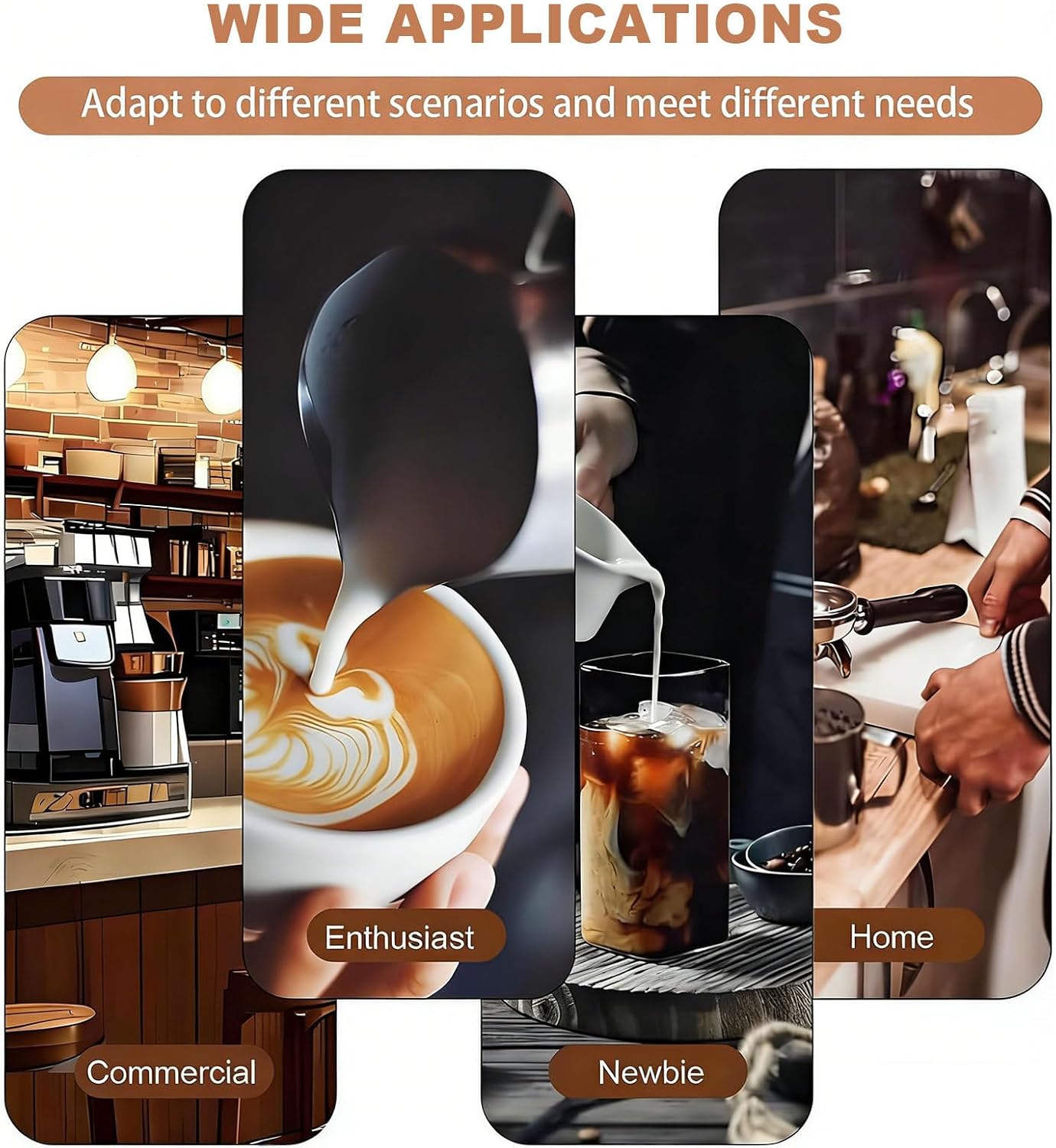 58mm Electric Coffee Press, Commercial Automatic Coffee Maker for Bars, Cafes, Restaurants & Hotels - Professional Bean Press for Perfect Brews