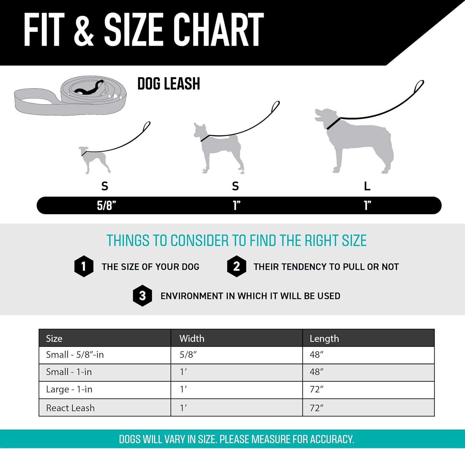 Wolfgang Heavy Duty Dog Leash, Pull-Tested to Over 800 lbs for Walking & Training, NewMoon Print, Large