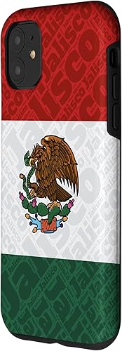 Miniatura 2 de Funda para iPhone 11 Jalisco México escudo aguila Bandera Nacional