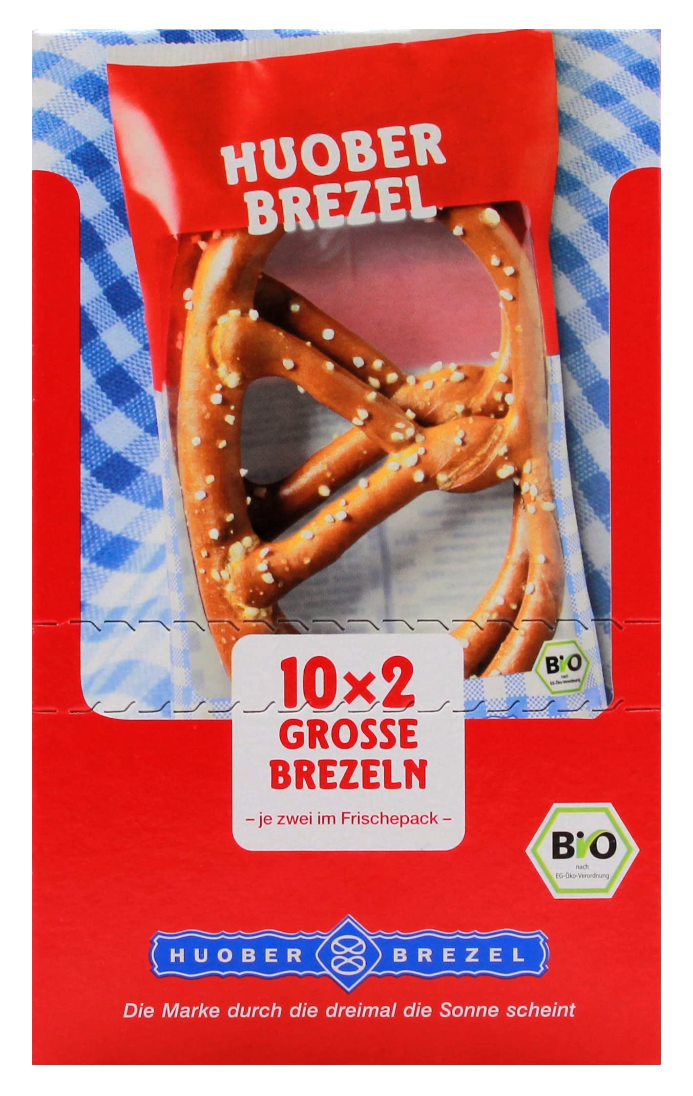 Huober Grosse Brezeln, 11er Pack (11 x 400g)
