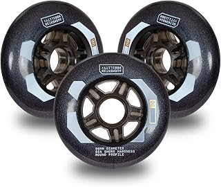 JHKJ Inline Wheels Replacement Wheels without 85A 125mm professional super wear-resistant Inline Wheels Replacement Wheels
