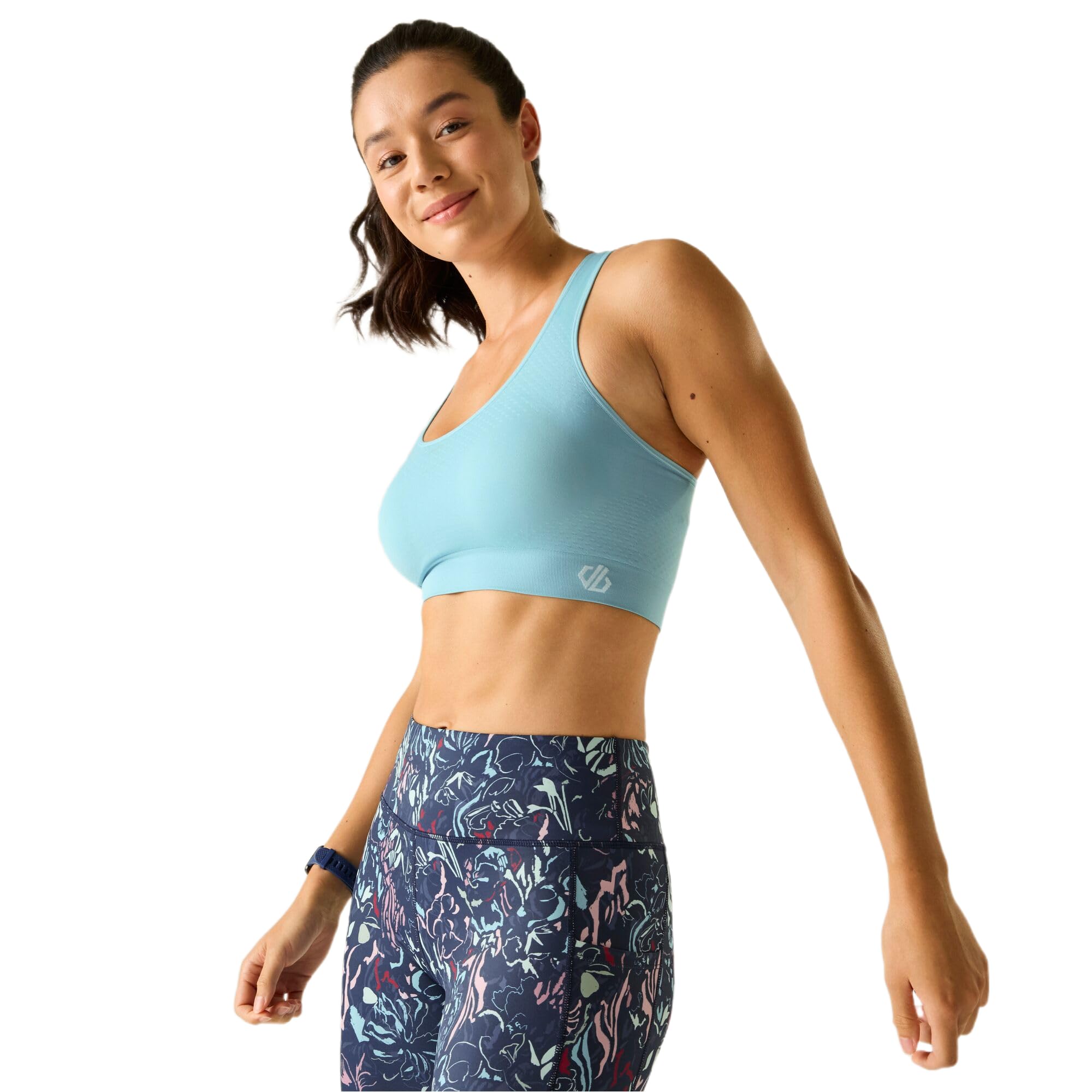 Dare 2B Women's Dont Sweat It Ii Anti-Bacterial Bra - Nordic Blue - M