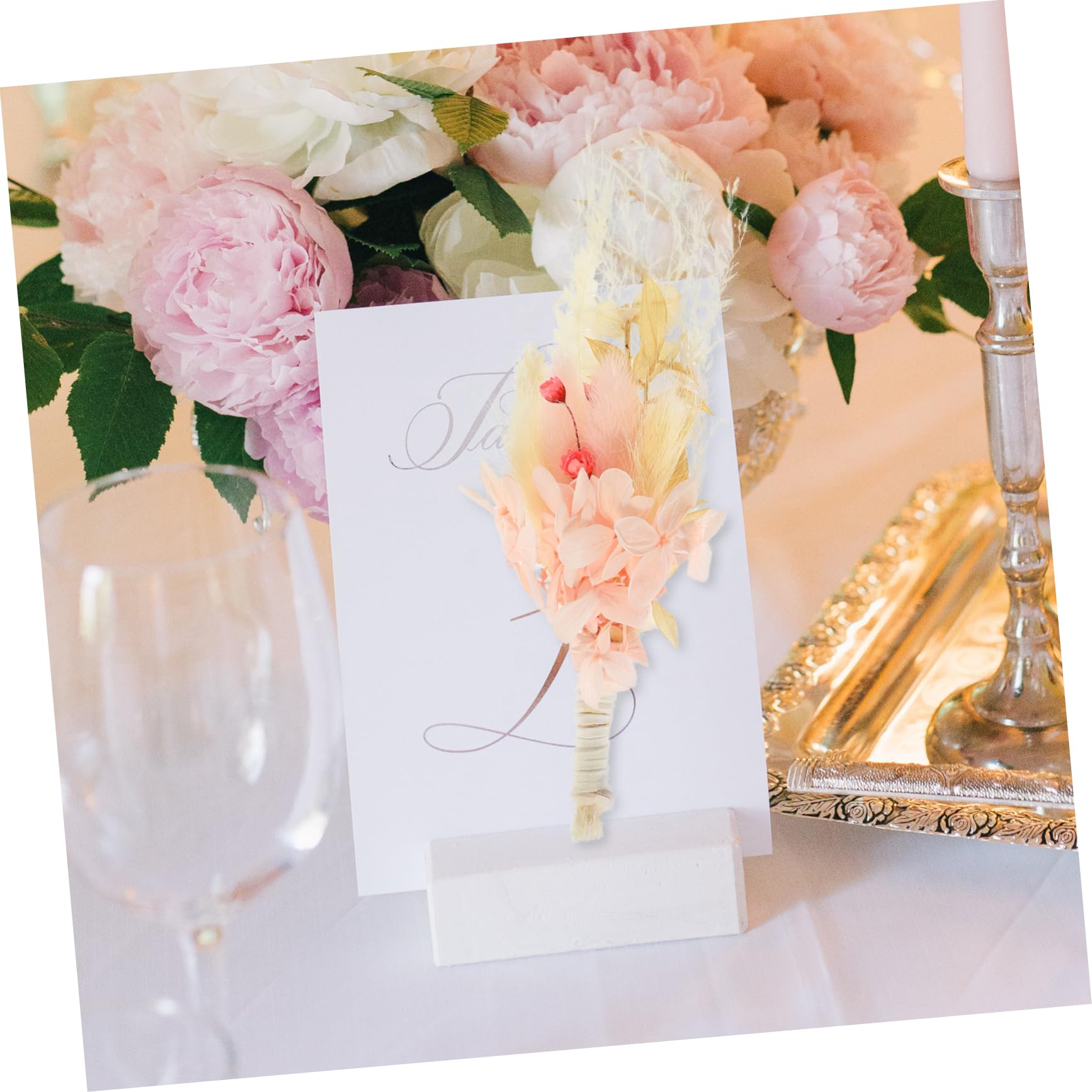STOBAZA 2stücke Mini Trockenblumenstrauß Bundles Dried Flowers Für Kreative Deko Für Vasen Hochzeits Und Wohnraumgestaltung Pflegeleicht Natürliche Farben Bastelmaterial