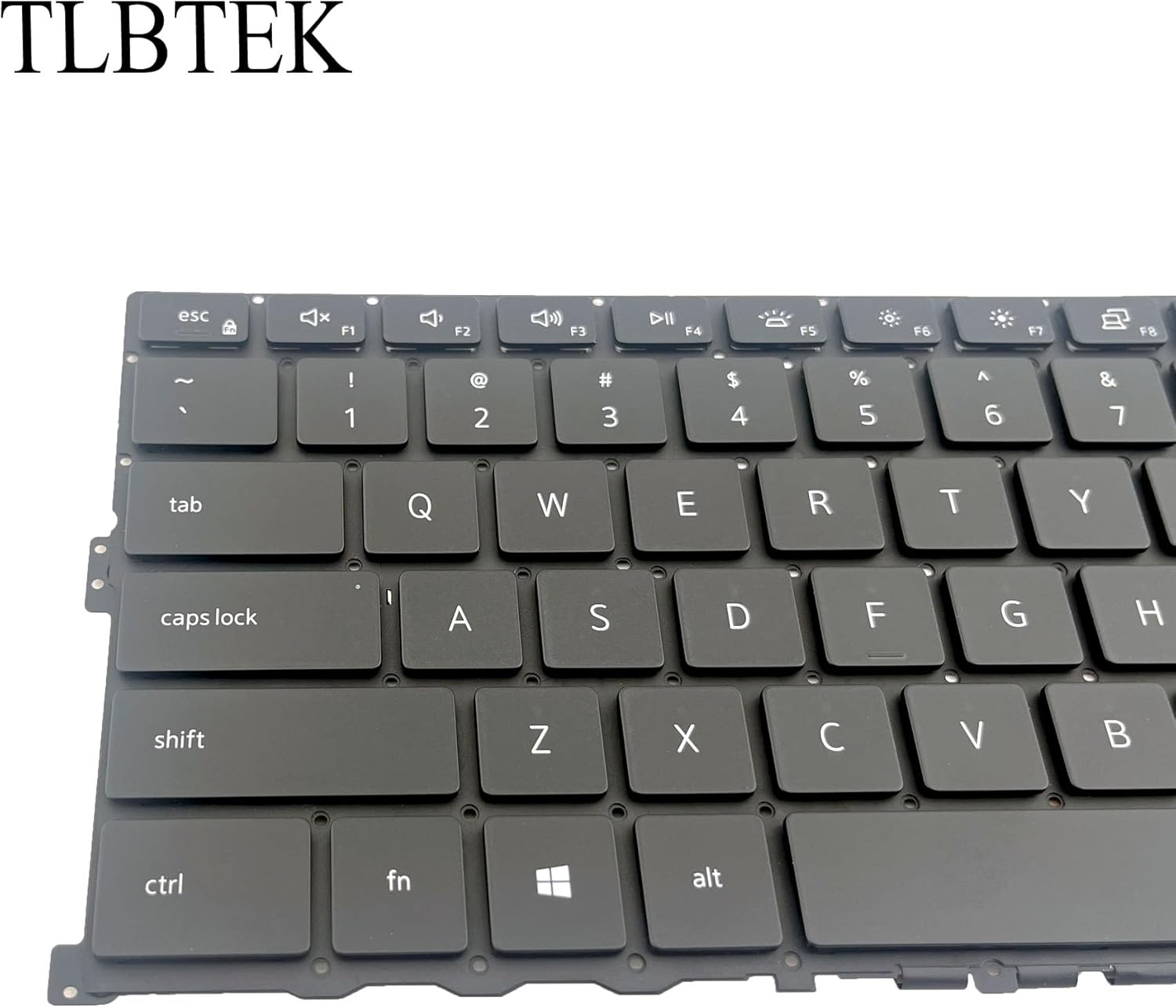 TLBTEK Backlight Keyboard Replacement Compatible with Dell XPS 13 9300 9310 Series Laptop P117G 0Y78C
