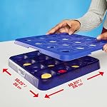 Jeu Connect 4 Frenzy, disques rebondissants pour la victoire, jeu de fête en famille, à partir de 8 ans, 2 à 6 joueurs, 10 minutes. Jeux portables (anglais et français)