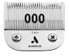 Andis 64073 Ultra Edge Detachable 0.5mm Clipper Blade - Built with Carbonized Steel, Close-Cutting Technology with Long Life Sharp Blades - Size 000-1/50-Inch Cut Length, Chrome