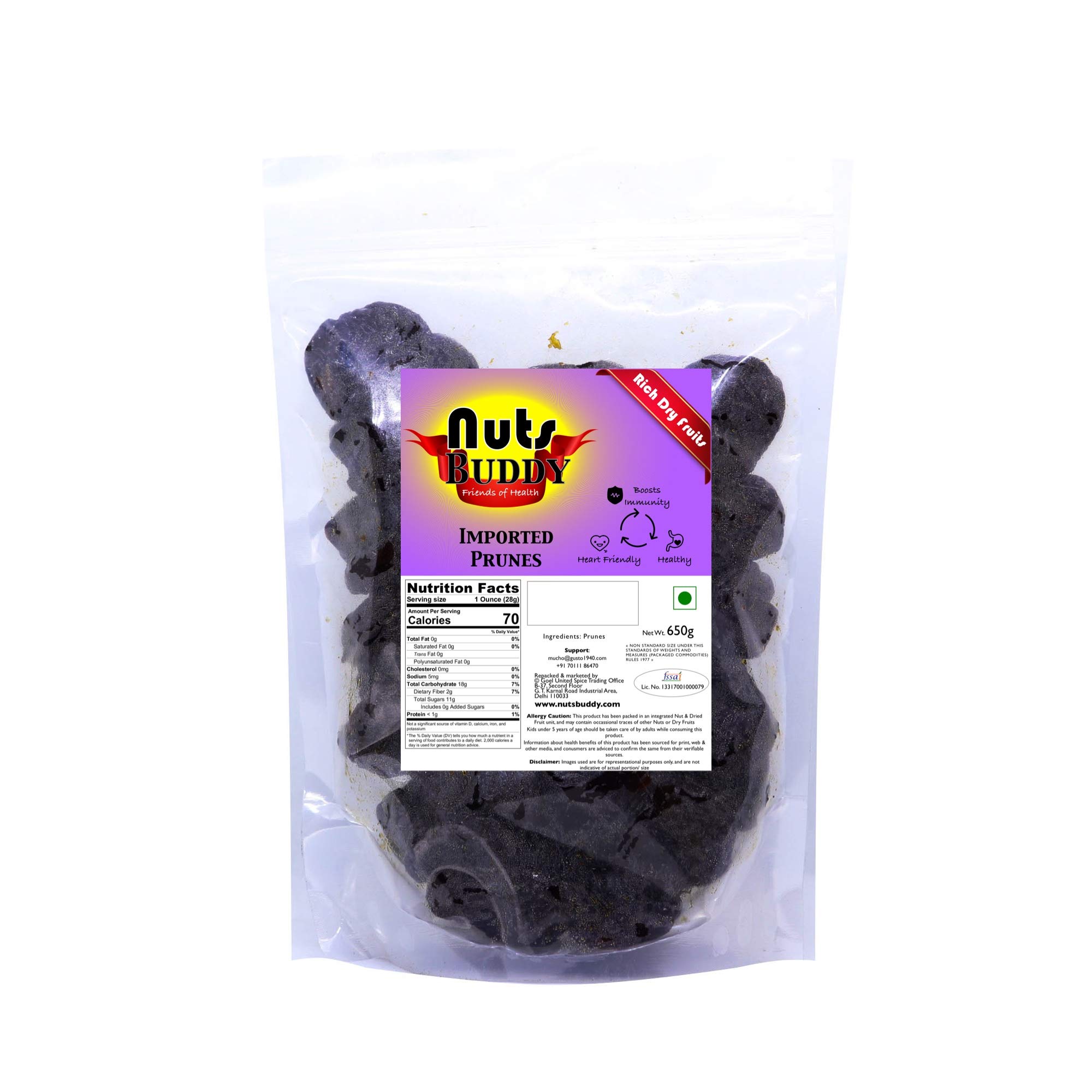 Nuts Buddy Imported Prunes 650g-image-24