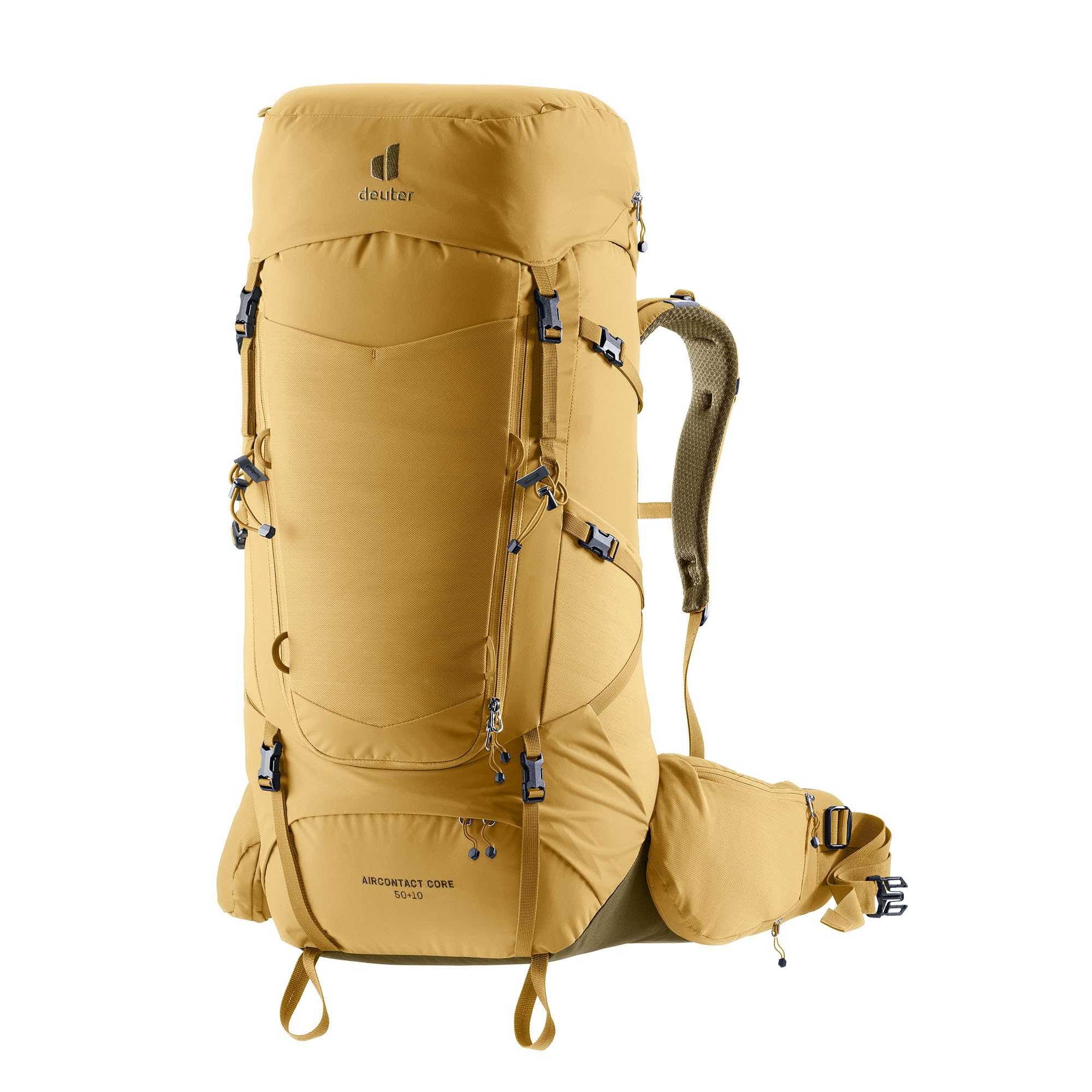 Aircontact Core 50+ 10L, Technical Multi-Day Hike Backpacking Pack - Savanna-Nori