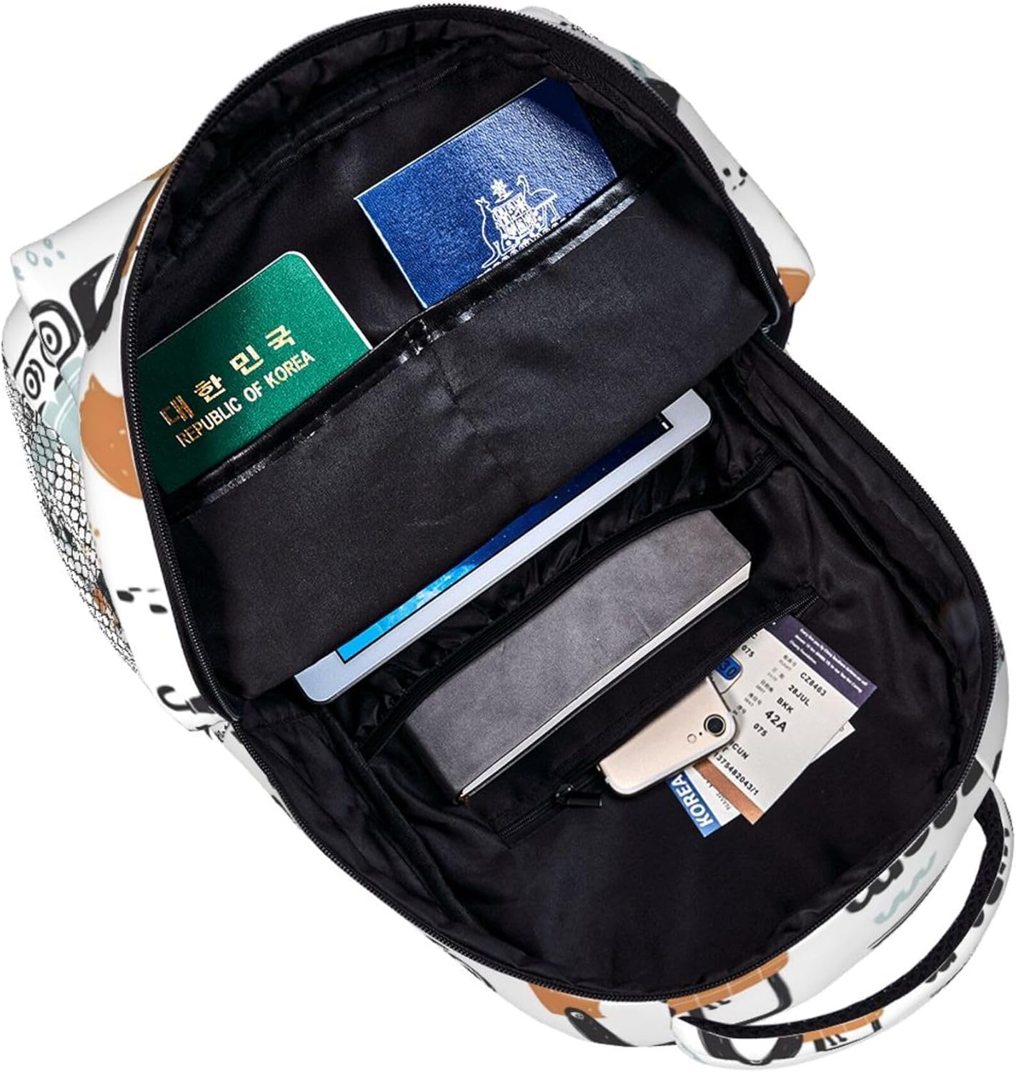 Construction Transport Car School Backpack 16 Inch Waterproof Strap Adjustable Travel Casual Daypack Lightweight Schoolbag Construction Garbage Truck Excavator Bookbag for Boys Girls Kids - Image 5