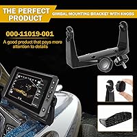 Vista 4 de E-cowlboy 000-11019-001 Soporte de cardán para modelos de pantalla táctil HDS-7 compatible con HDS Gen3 HDS Gen2 Touch Elite y Hook 7