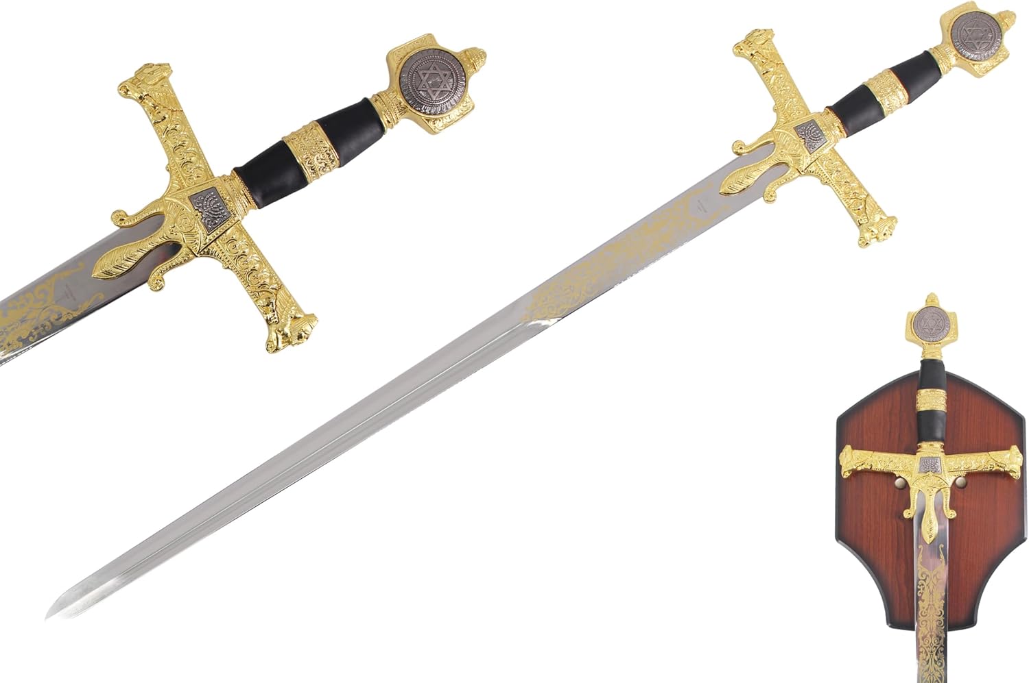 Medieval Warrior King Solomon Great Sword