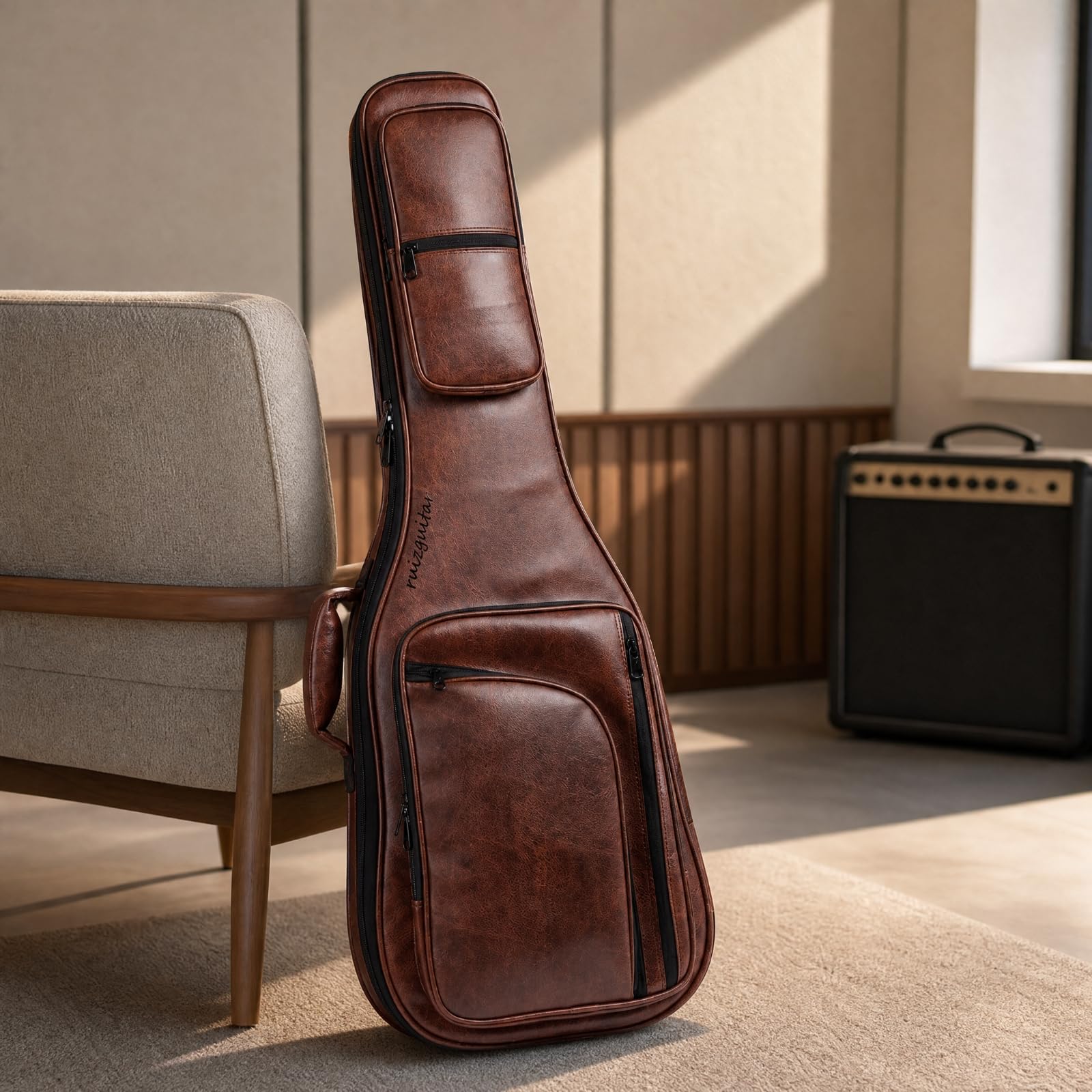 Gig Bag con Regolabili Imbottito Imbottita per Musicisti, Viaggi, Archiviazione