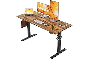 Electric Standing Desk | 48" x 24" | Height Adjustable Standing Computer...