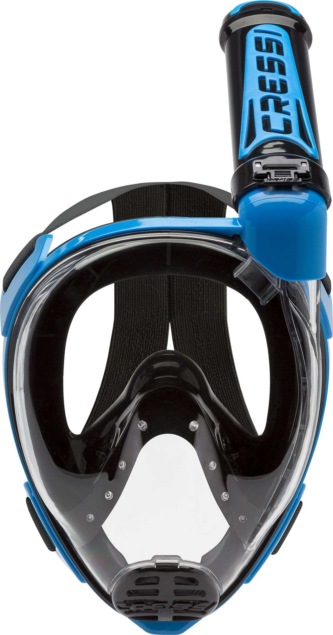 CRESSI Duke Dry Full Face Mask - Maschera Integrale Unisex Grande Visione Snorkeling no Fog con Tubo Dry