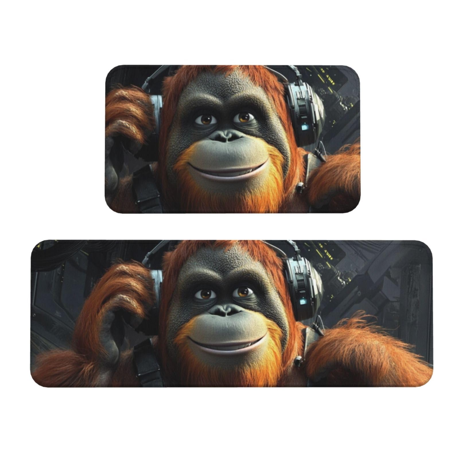 Alfombras de cocina Gorilla para una decoración cómoda y un suelo protegido en el hogar