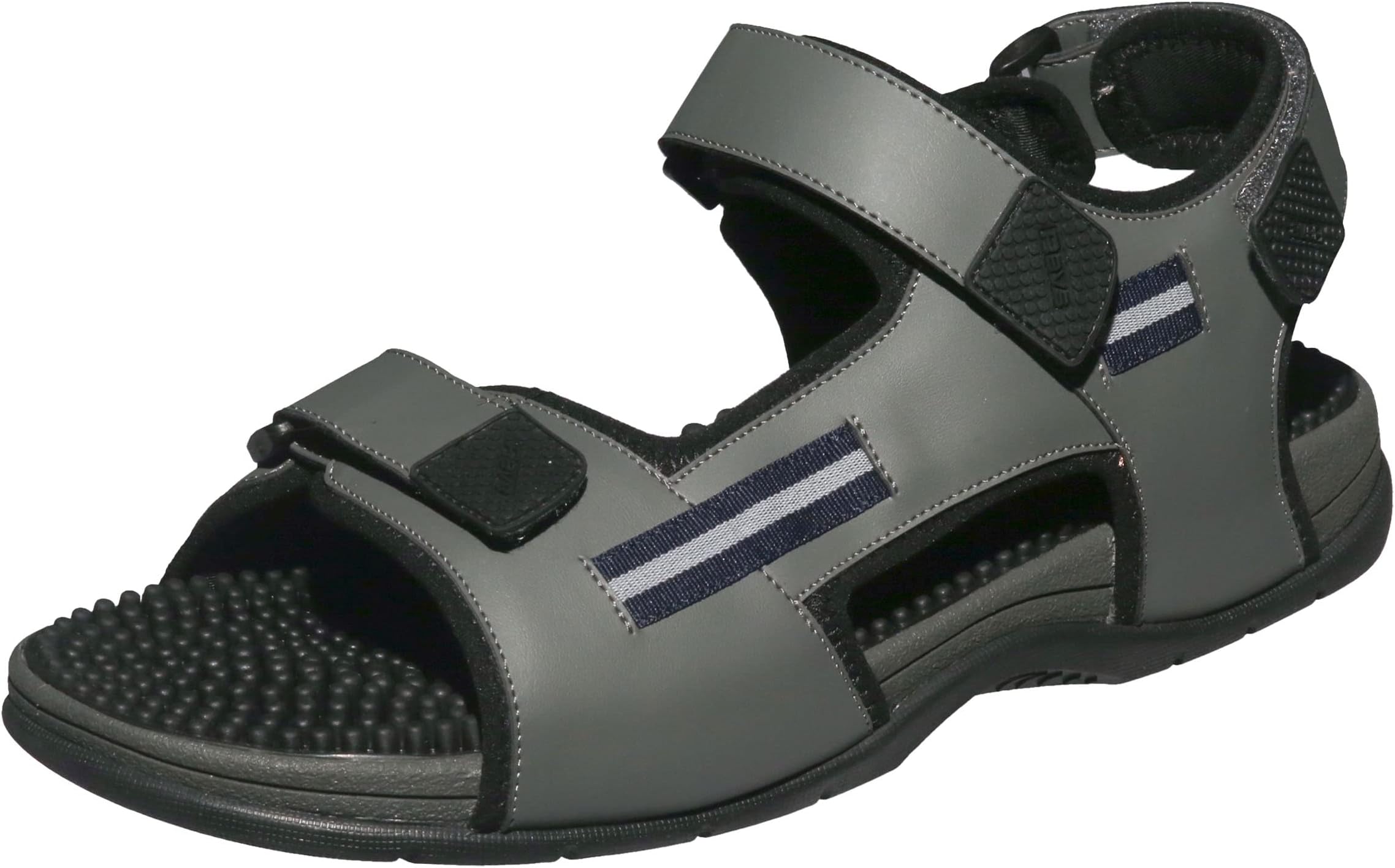 Revs - Acupressure & Reflexology Massage Sandals. Shock Absorbing, Cushion Comfort Sole with Orthotic Arch Support. Relieves Back/Joint Pain, Plantar Fasciitis, Flat Feet. US Orders Ship from US Stock