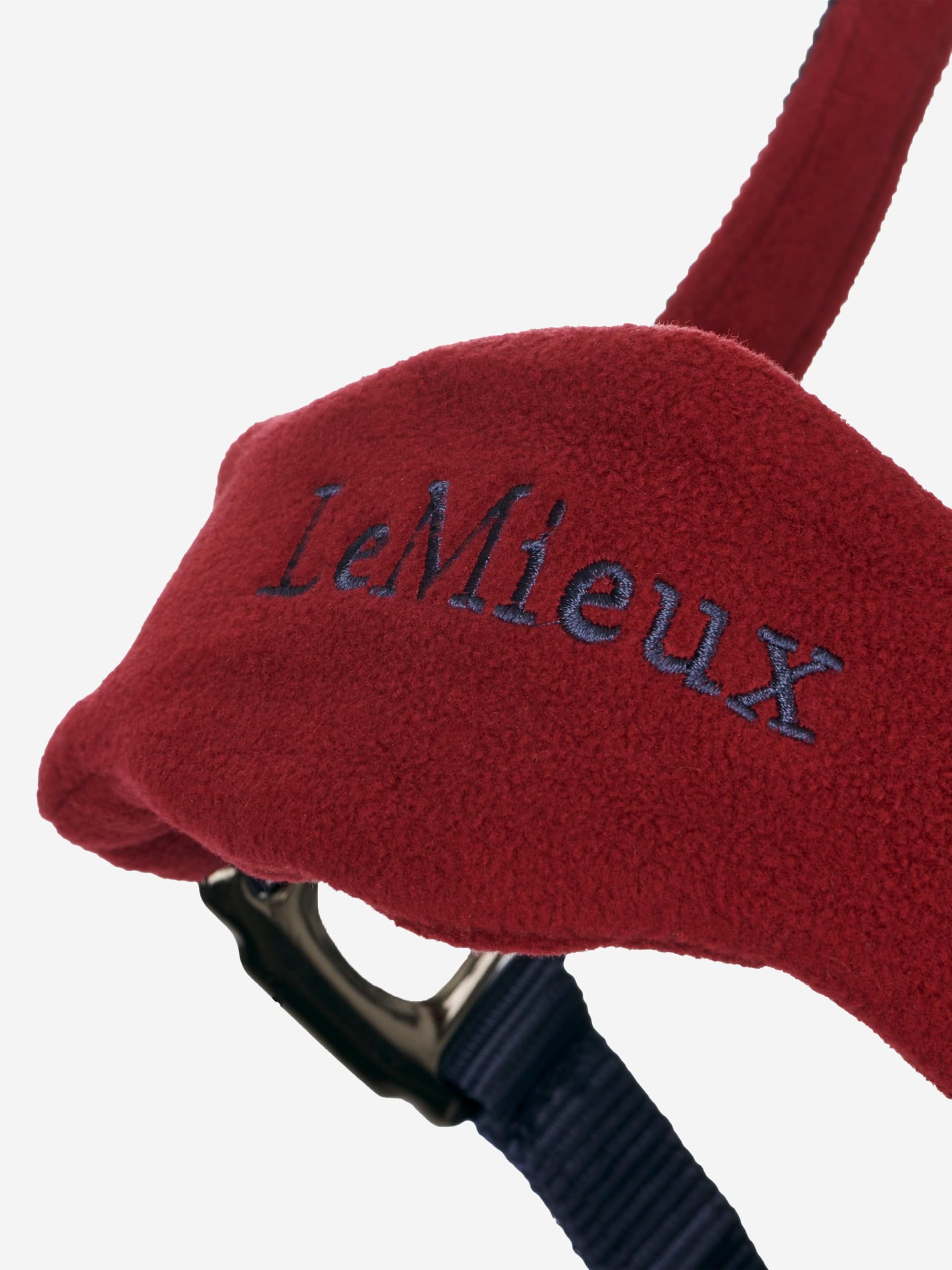 LeMieux Vogue - Cuello de Cabeza de Forro Polar con Cuerda de Plomo, Acolchado Adicional, Ajustable en el bordillo y Correa de encuesta