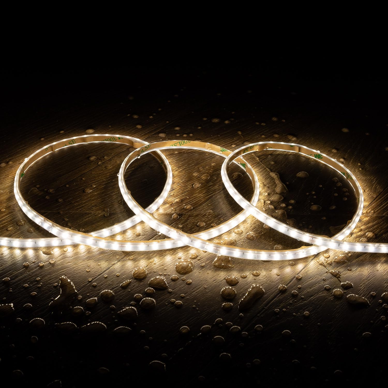 LEDKIA Tira LED Regulable 220V SMD Autorrectificada 120 LED/m BOBINA 20m 12