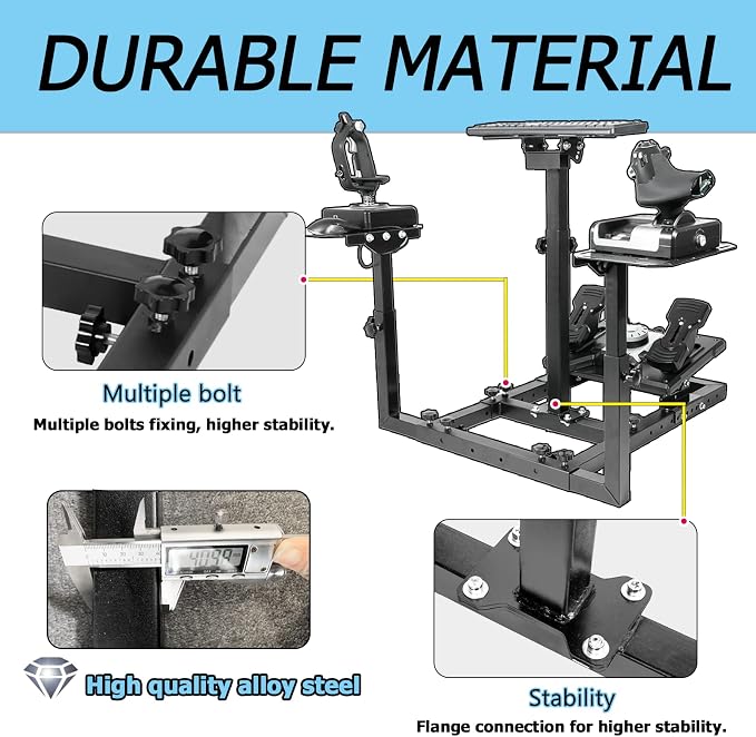 Simulador de vuelo Anman Flight Sim Stand 43 miniatura 3