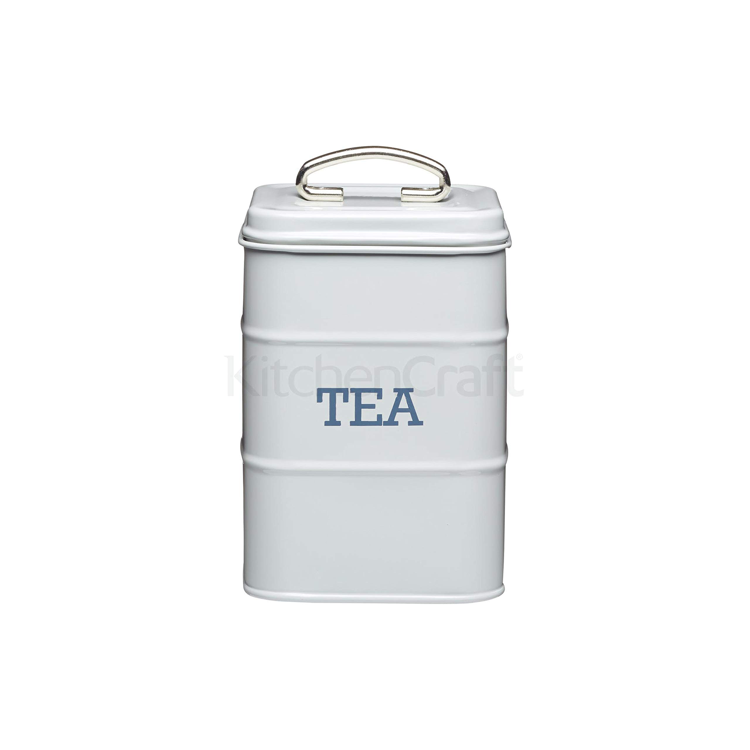 Kitchencraft Nostalgia Tea Canister  - French Grey