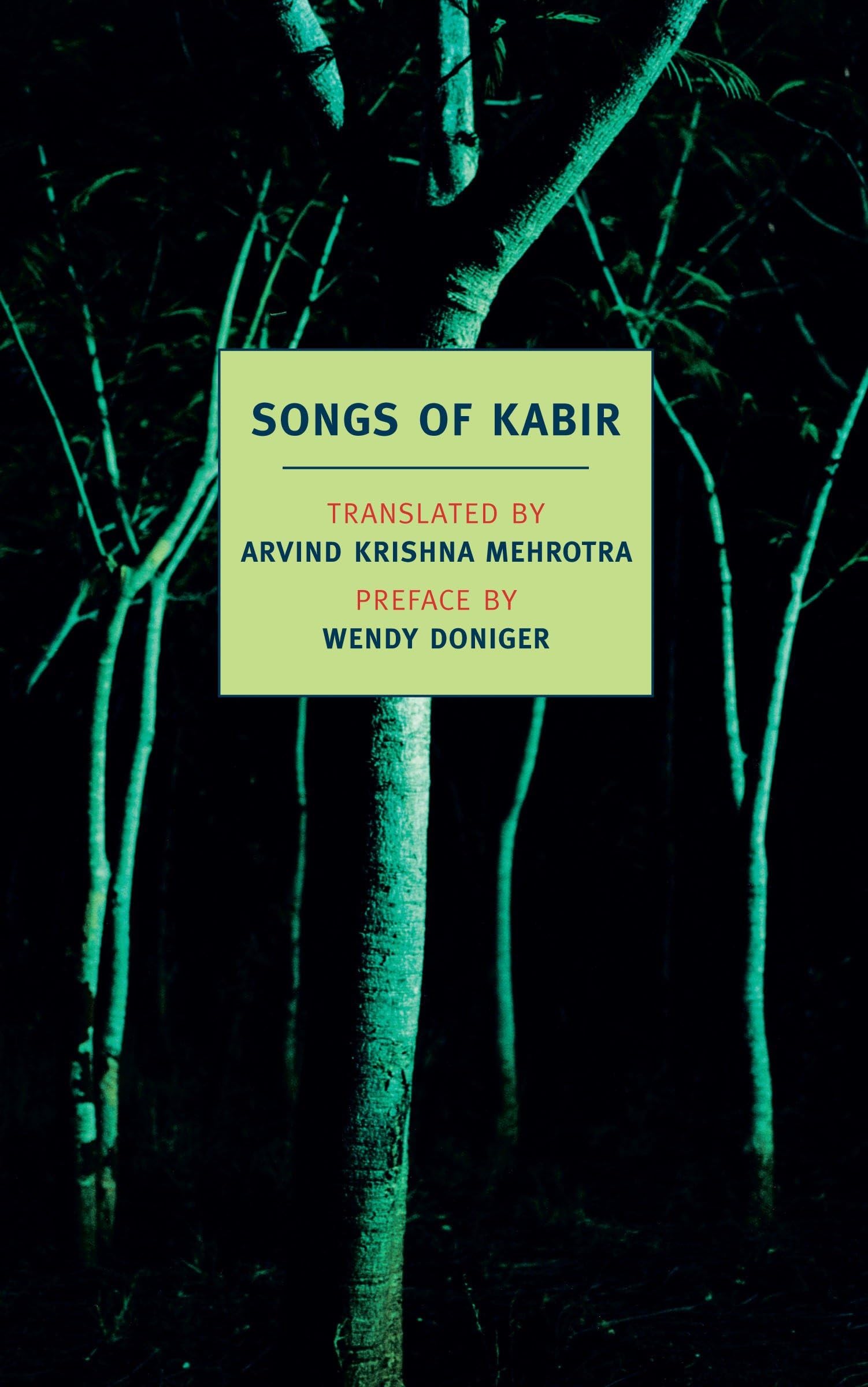 Songs of Kabir (New York Review Books Classics) By Kabir
