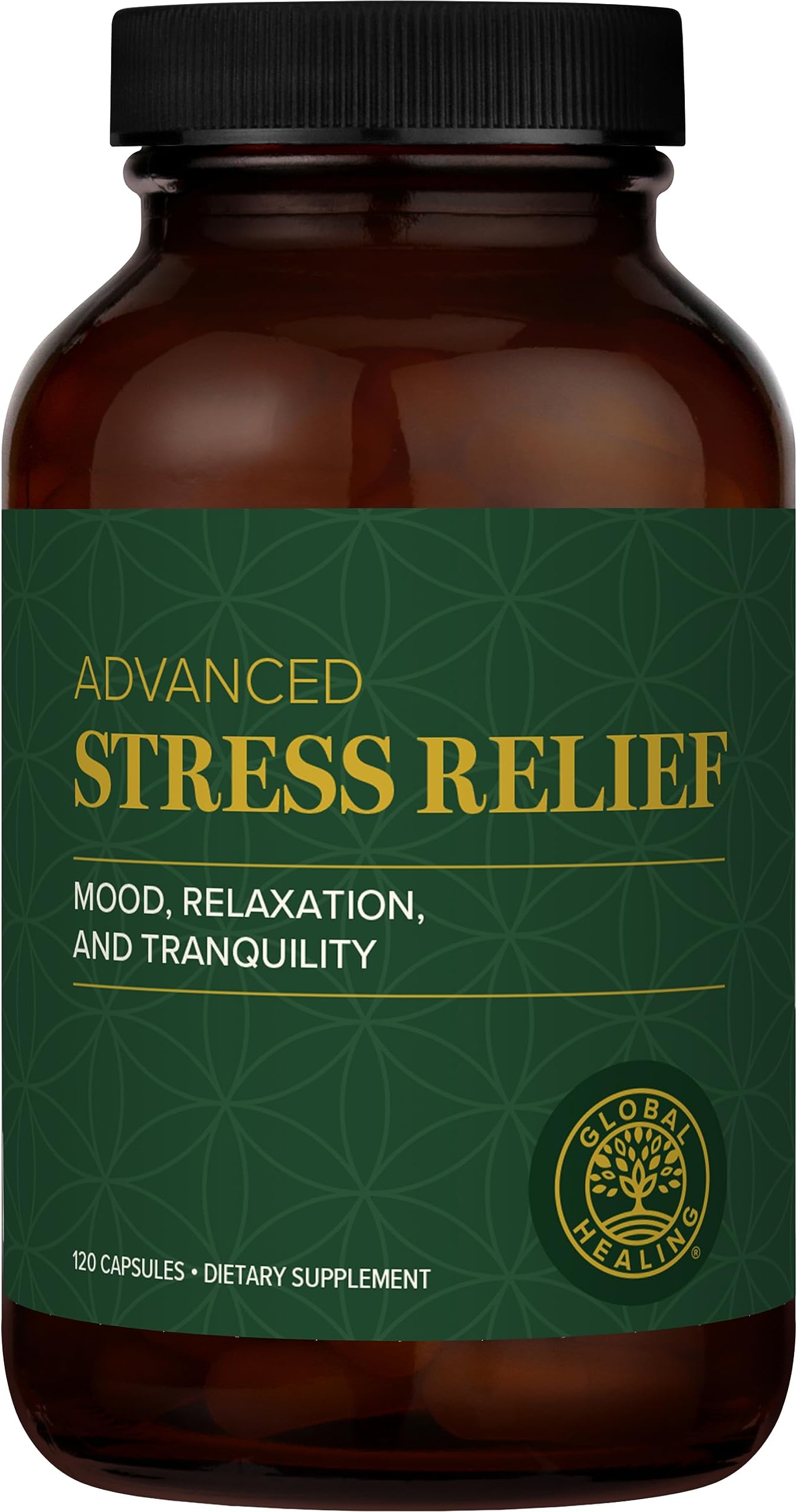 - Global Healing Center - Stress Relief Supplement with Lithium Orotate - Advanced Calm Support Helps Ease Stress and Improve Function - Lithium Supplements - (120 Capsules)