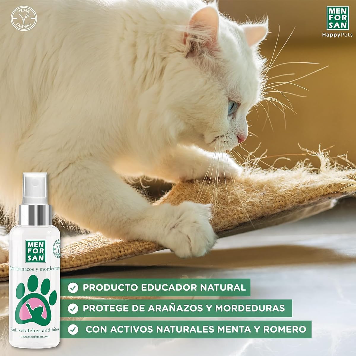 Saint Nutrition Spray Antigraffio Per Gatti - Dipellente Per Interni Ed Esterni, Veloce Ed Efficace, 9120107282343