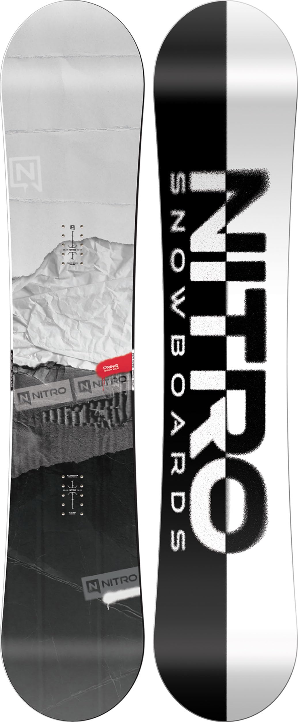 Nitro Prime Raw Wide BRD '24 Snowboard da Uomo