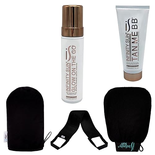 Bronze Me BB Glow Box, para un bronceado de larga duración, kit de 5 piezas