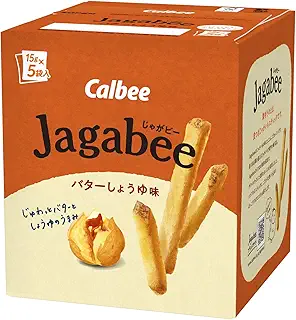 Jagabee(じゃがビー) カルビー Jａｇａｂｅｅバターしょうゆ味 75g