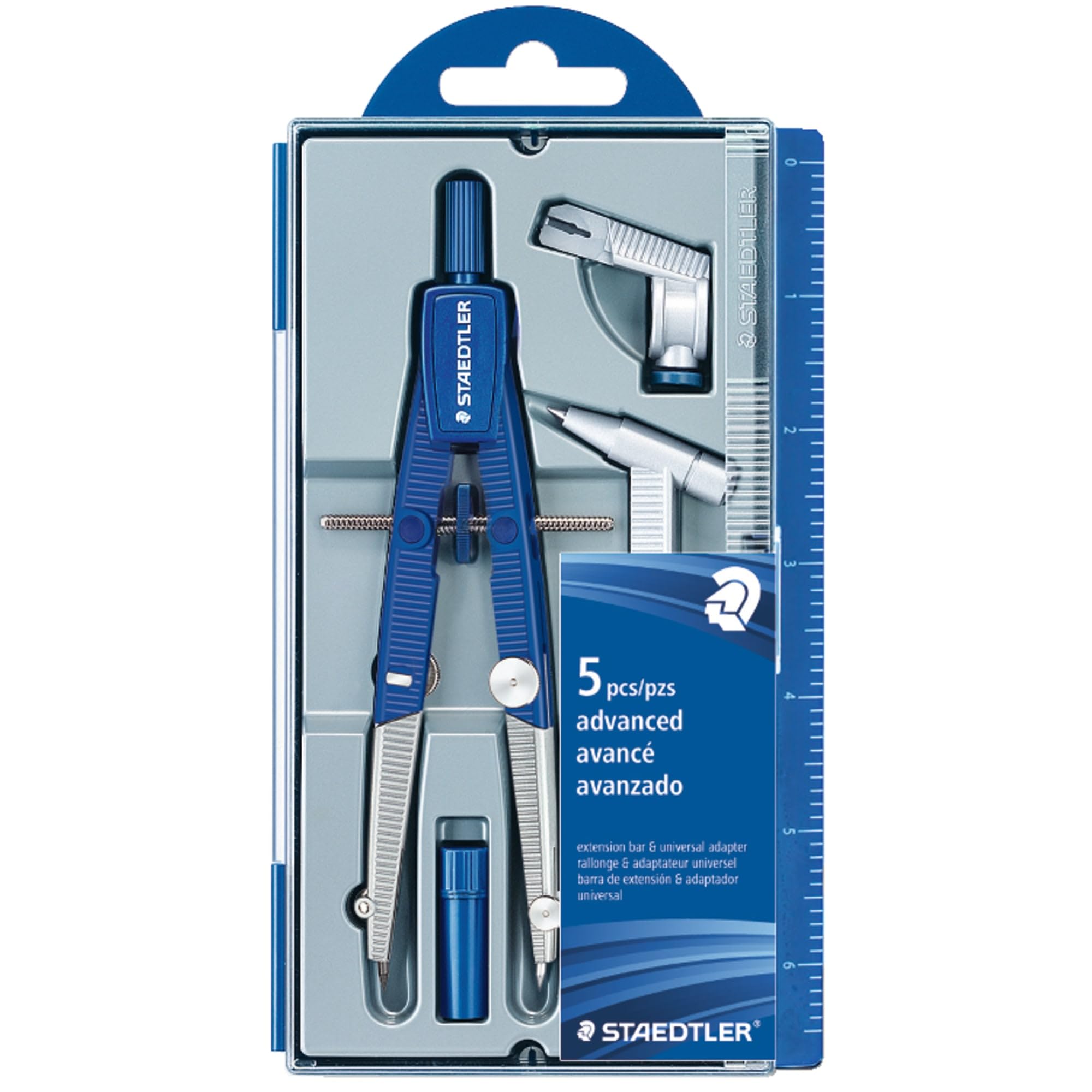 Compass Staedtler Aluminum pour tracer des cercles parfaits sans glisser