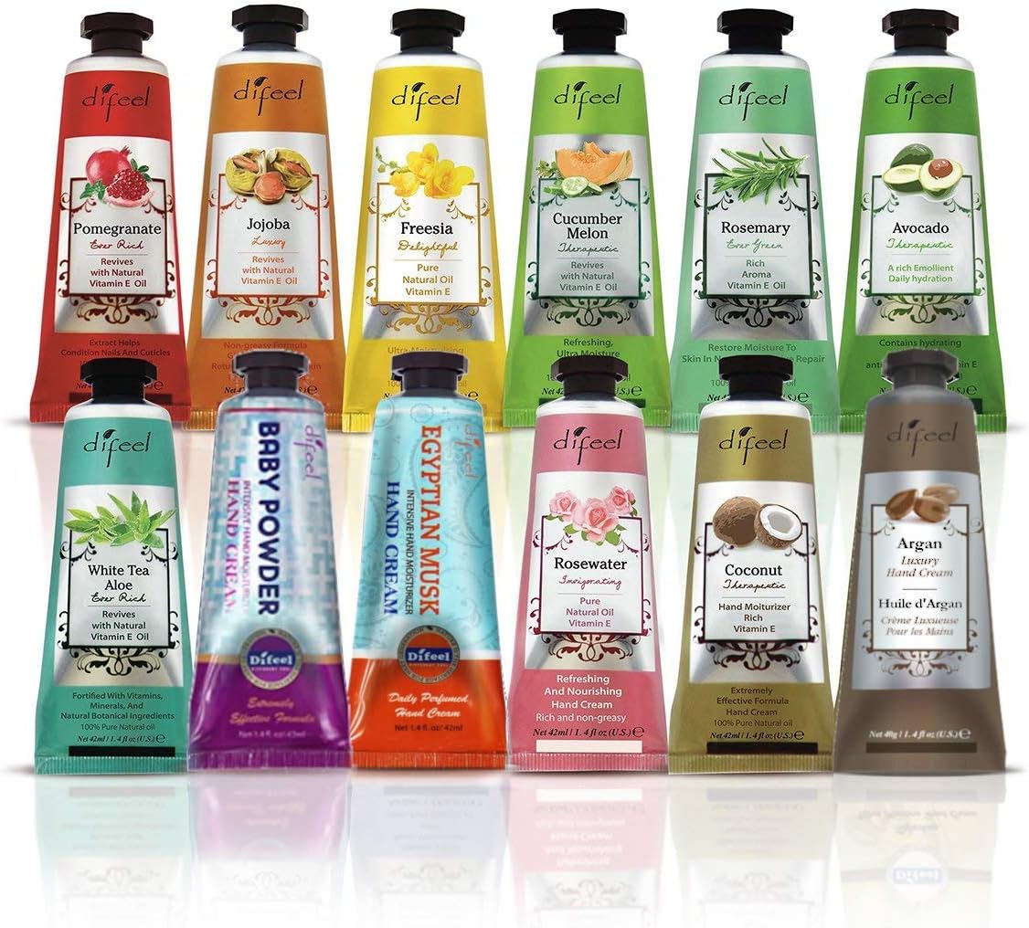Difeel Luxury Hand Creams 6and6 Piece Collection Difeel Luxury Hand Creams 6and6 Piece Collection