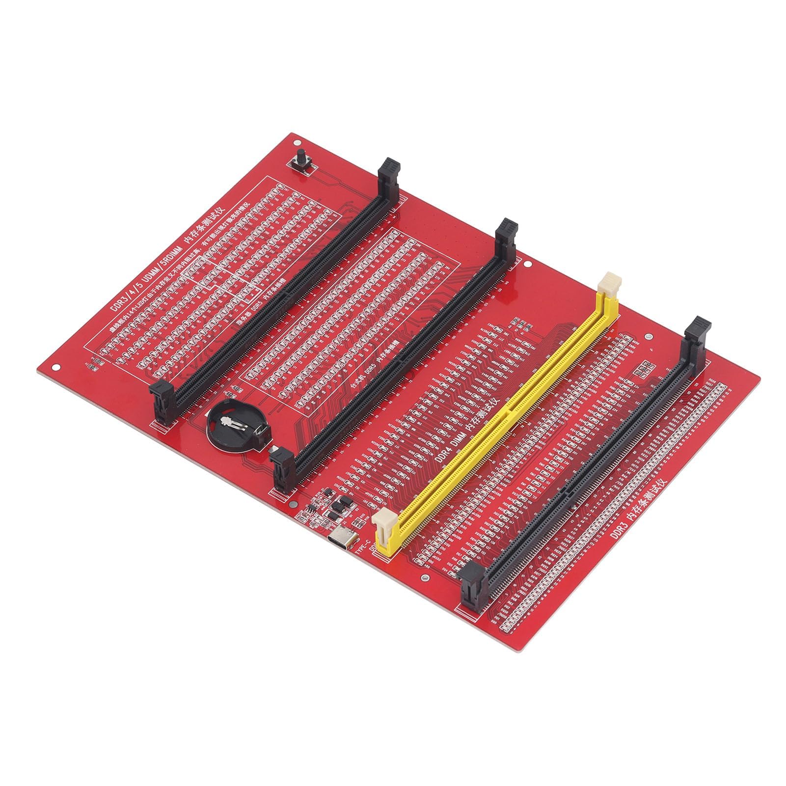 Probador de Memoria RAM DDR3 DDR4 DDR5 4 en 1 Analizador de Diagnóstico para Tarjetas en Computadoras de Escritorio y Servidores