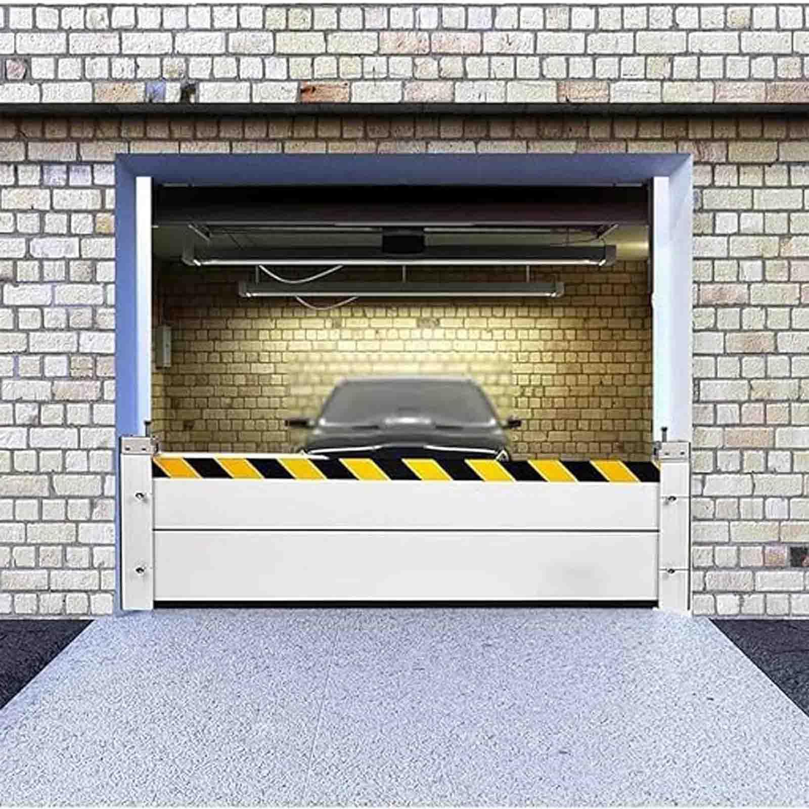 Barrière contre les inondations en aluminium pour porte de garage L145 x H40 cm