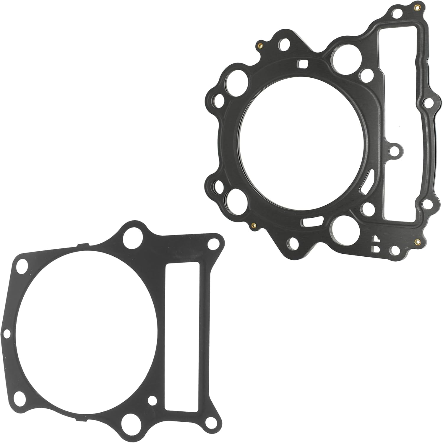 Caltric Cylinder Head and Base Gasket compatible with Yamaha Grizzly 660 YFM660F YFM 660F 2002-2008