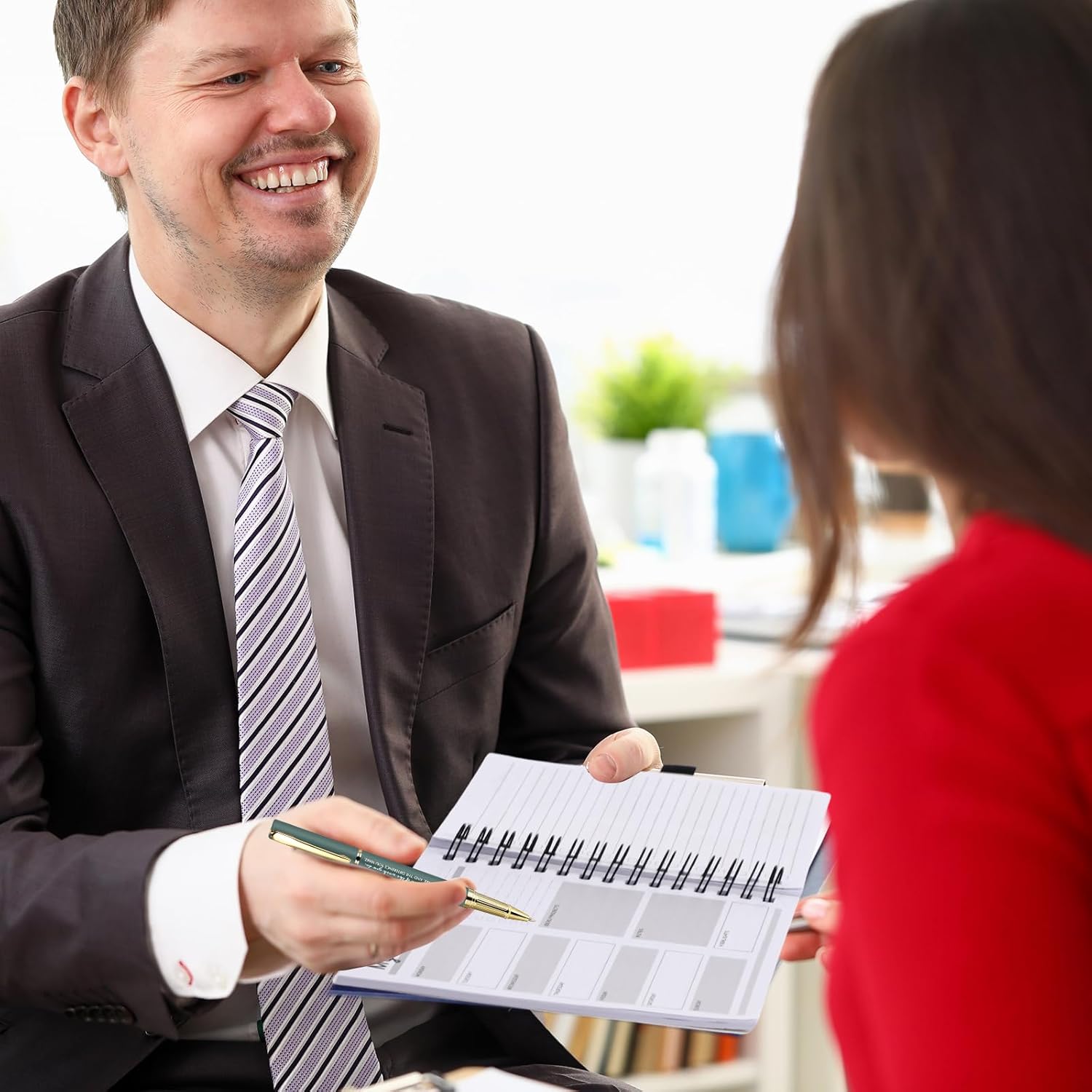 Tellingyou 60 Pcs/ 30 Set Employee Appreciation Gifts 2026-2027 Weekly Planners Journals A6 to Do List Bulk Notepads and Pens Thank You Gifts for Coworkers Teacher Staff (Neutral Color)