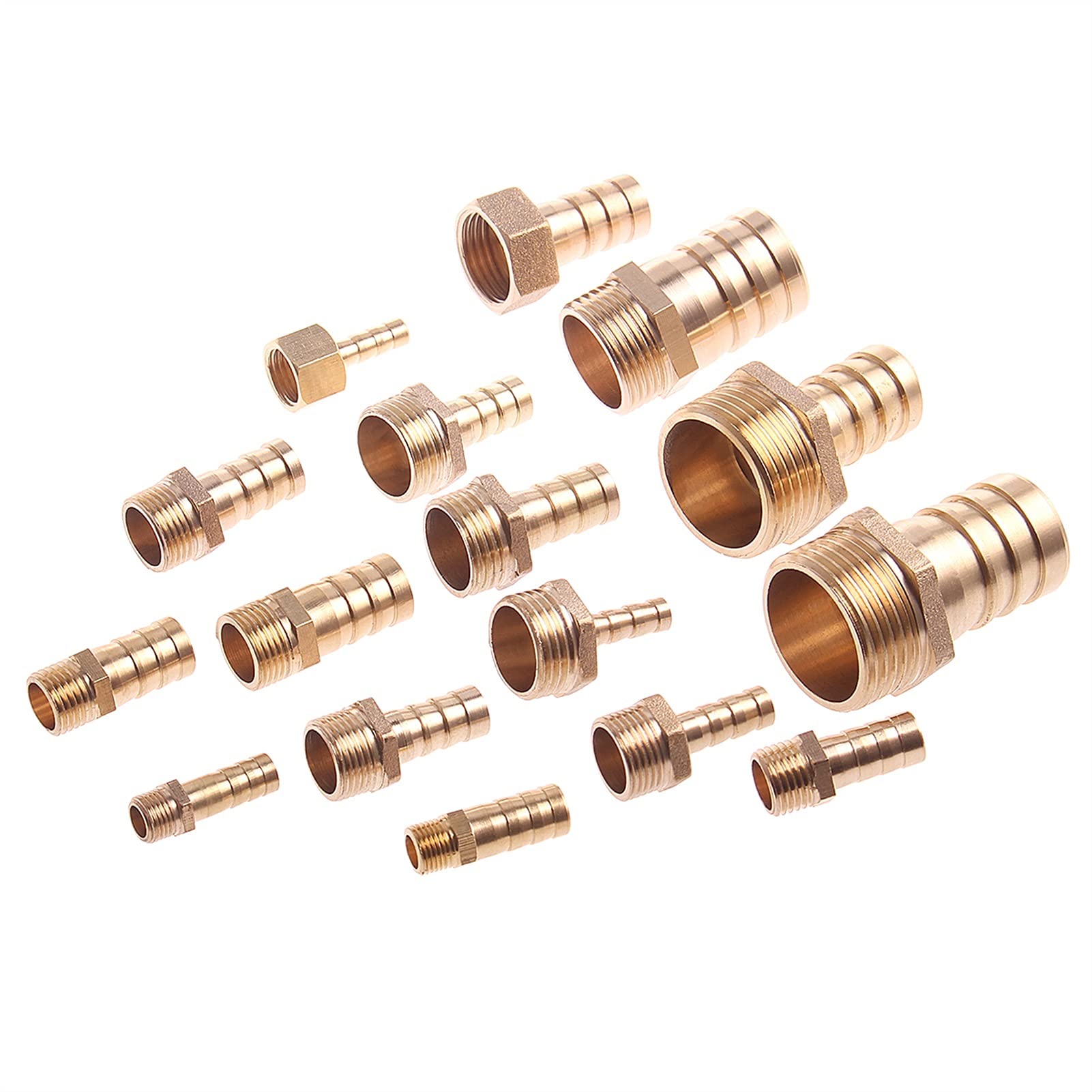 Raccordo A Barra Per Tubo In Ottone 1 X 1 – Adattatore Giuntatrice, Made In China