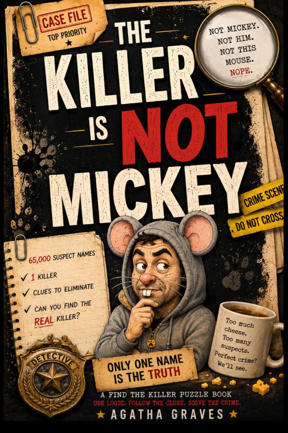 The Killer Is Not Mickey: Use Logic, Follow The Clues, Solve The Crime