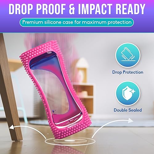 Miniatura 34 de BUNMO Rellenos de calcetines para niños, juguetes sensoriales de burbujas de movimiento líquido, temporizador de líquido, rellenos de calcetines