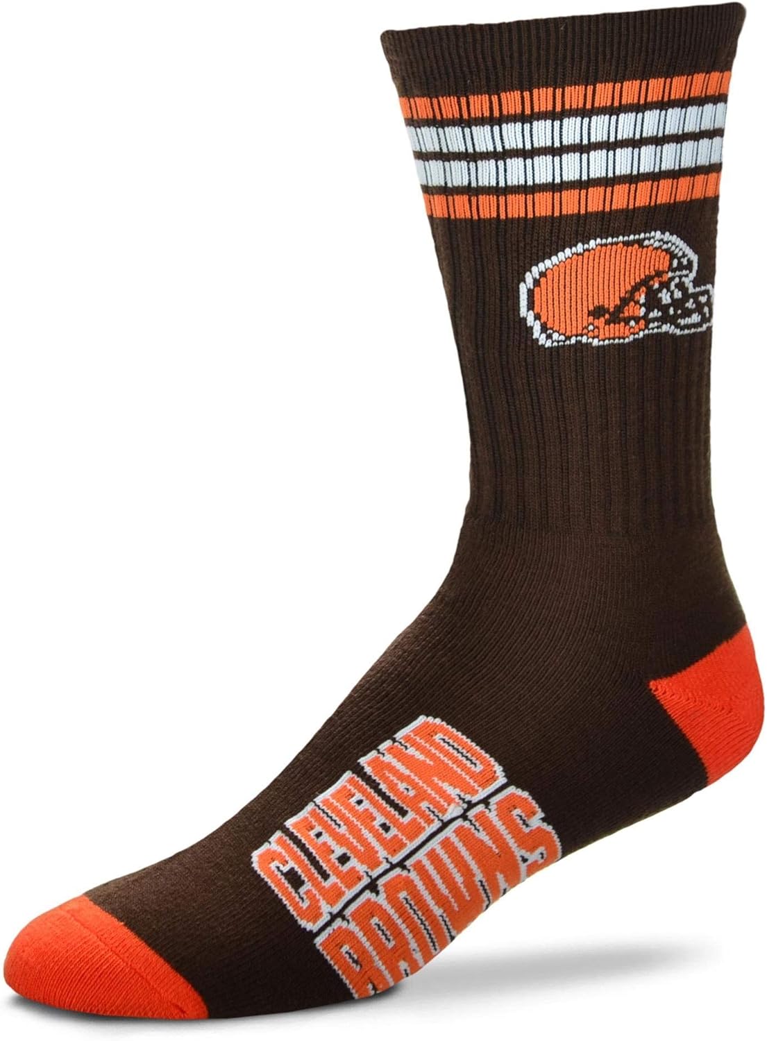 For Bare Feet Men's NFL 4-Stripe Deuce Performance Crew Socks : Sports & Outdoors