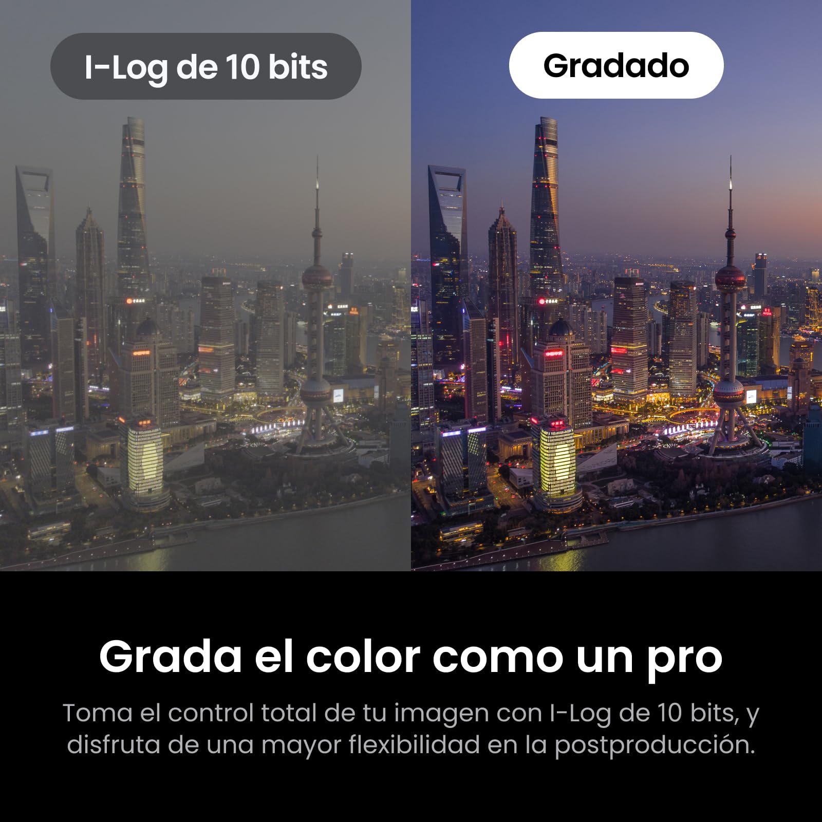Insta360 Luna Ultra - Cámara Vlogging 8K con Lentes Duales Leica, Zoom 12x, Sensor de 1", Pantalla Táctil Extraíble de 2", Triple Chip IA, Cámara Gimbal de Bolsillo para Fotografía Vlog