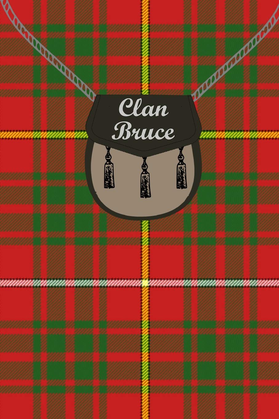 Clan Bruce Tartan Journal/Notebook