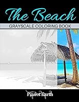 Vista 1 de The Beach Grayscale Coloring Book