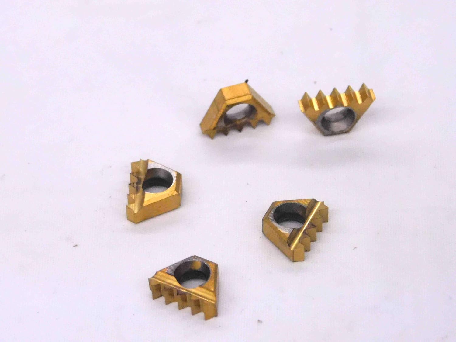 5pcs New VARGUS 2I13UNTM VSX TiN Carbide Threading Inserts 1/2-13 UNC Thread - MW2188CT4